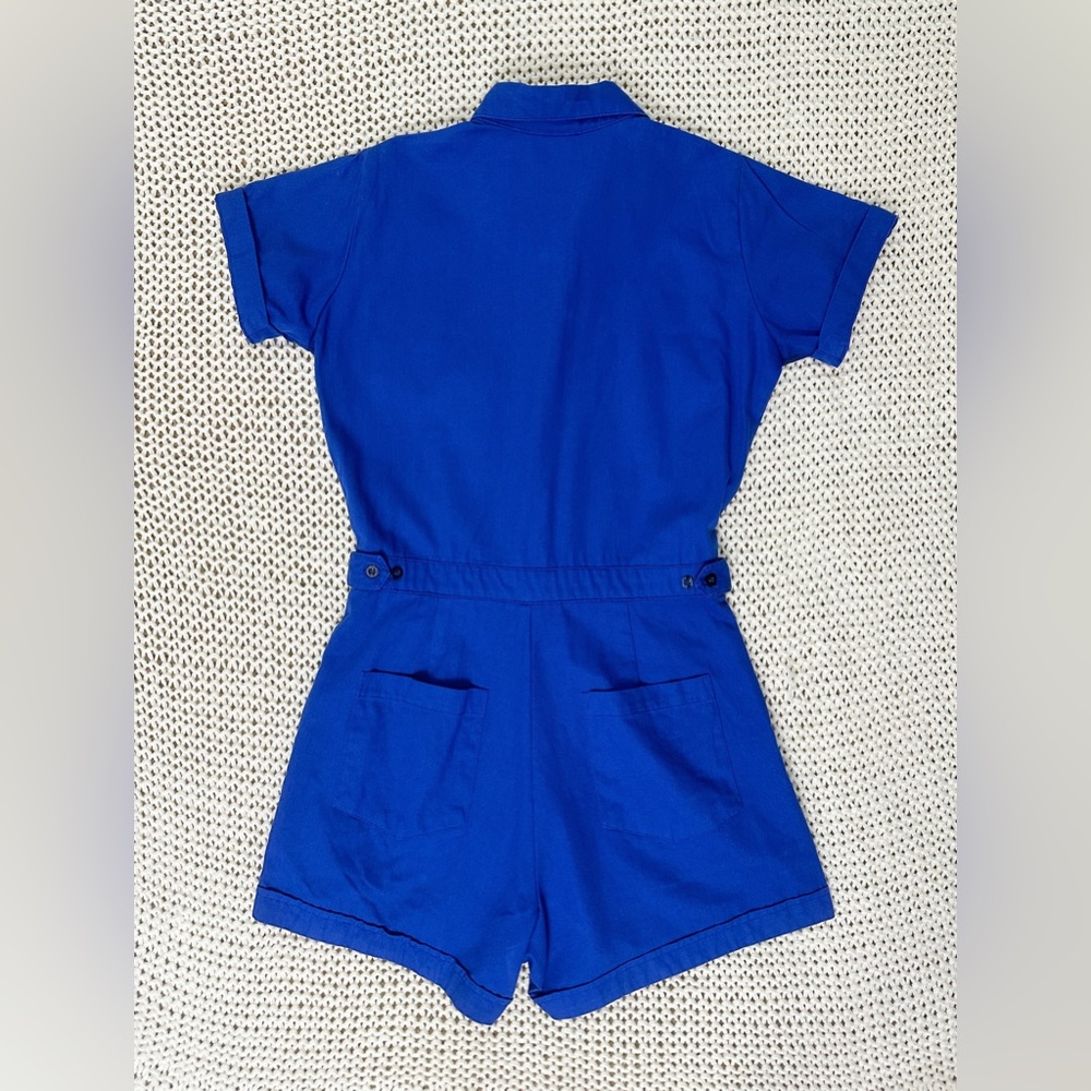 Rue Stiic Elsie Romper - Royal Blue - S - Picture 8 of 15
